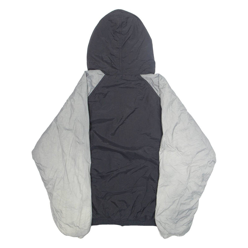 FILA Mens Rain Jacket Black Hooded XL