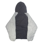 FILA Mens Rain Jacket Black Hooded XL
