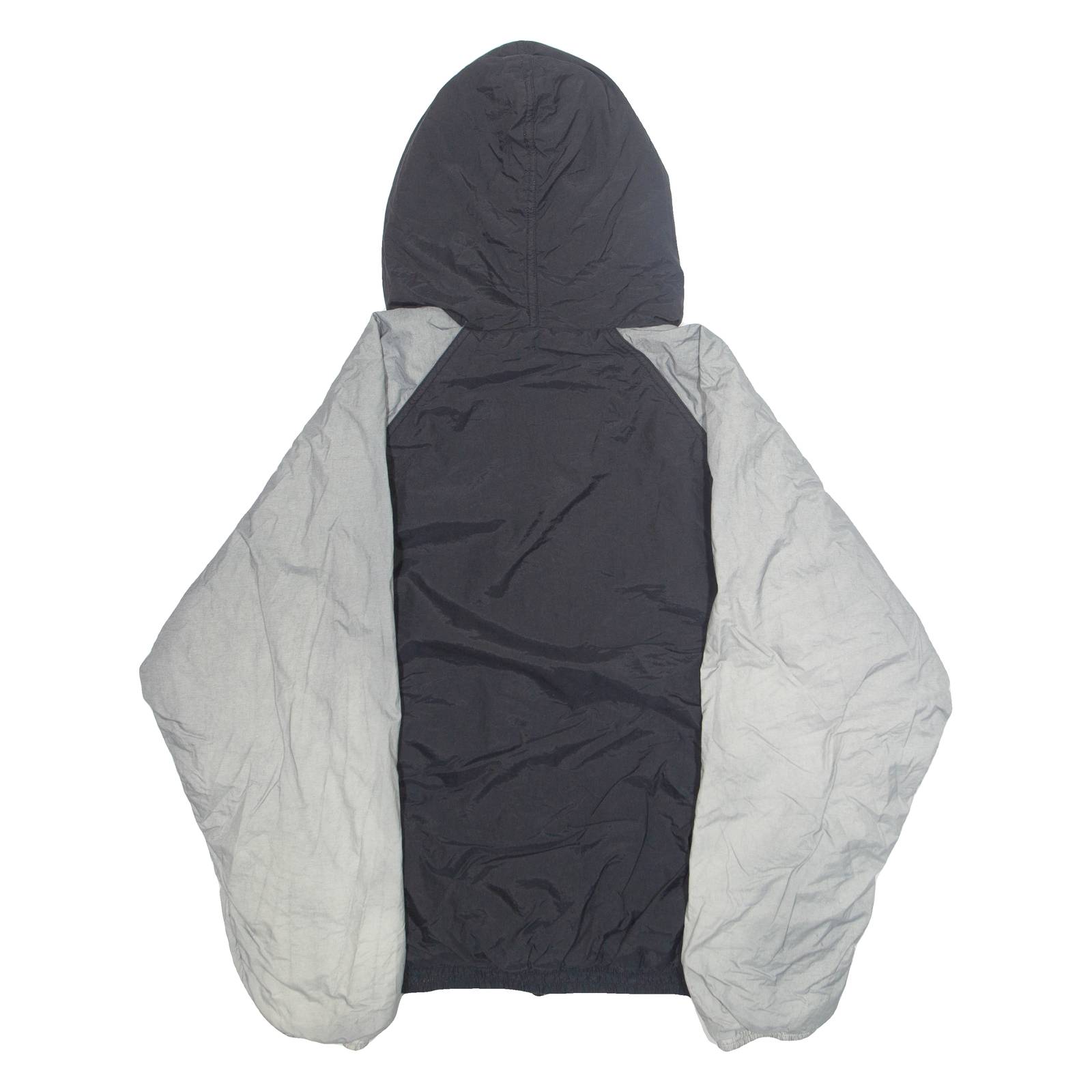 FILA Mens Rain Jacket Black Hooded XL