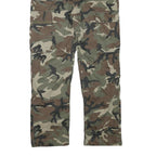 CLOCKHOUSE Mens Cotton Blend Cargo Camouflage Relaxed Tapered Trousers W30 L29