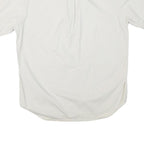 RALPH LAUREN Mens White Short Sleeve Button Down Collar Shirt M Classic Polo