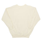 RAFAEL Womens Sweatshirt Cream 90s M