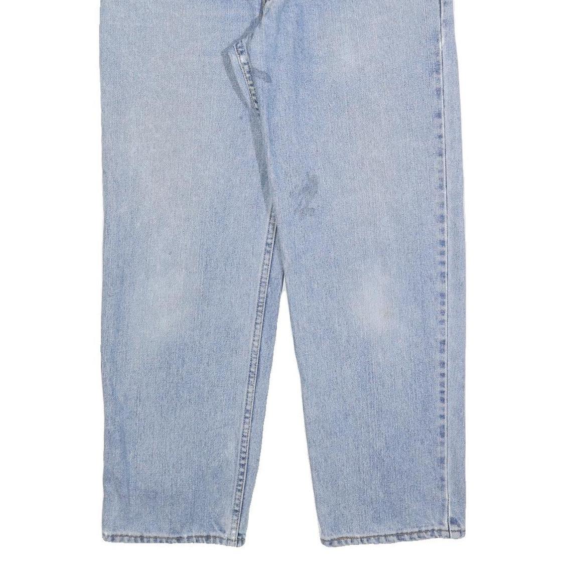 LEVI'S 550 STRAIGHT Mens Jeans Blue Relaxed Straight Denim Light W32 L27