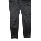 TRUE RELIGION Womens Cotton Blend Black Slim Skinny Trousers W30 L29 Stylish Zip