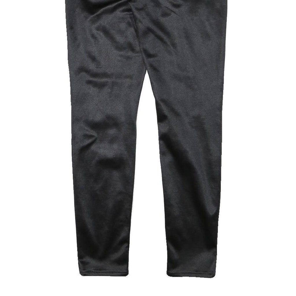 TRUE RELIGION Womens Cotton Blend Black Slim Skinny Trousers W30 L29 Stylish Zip