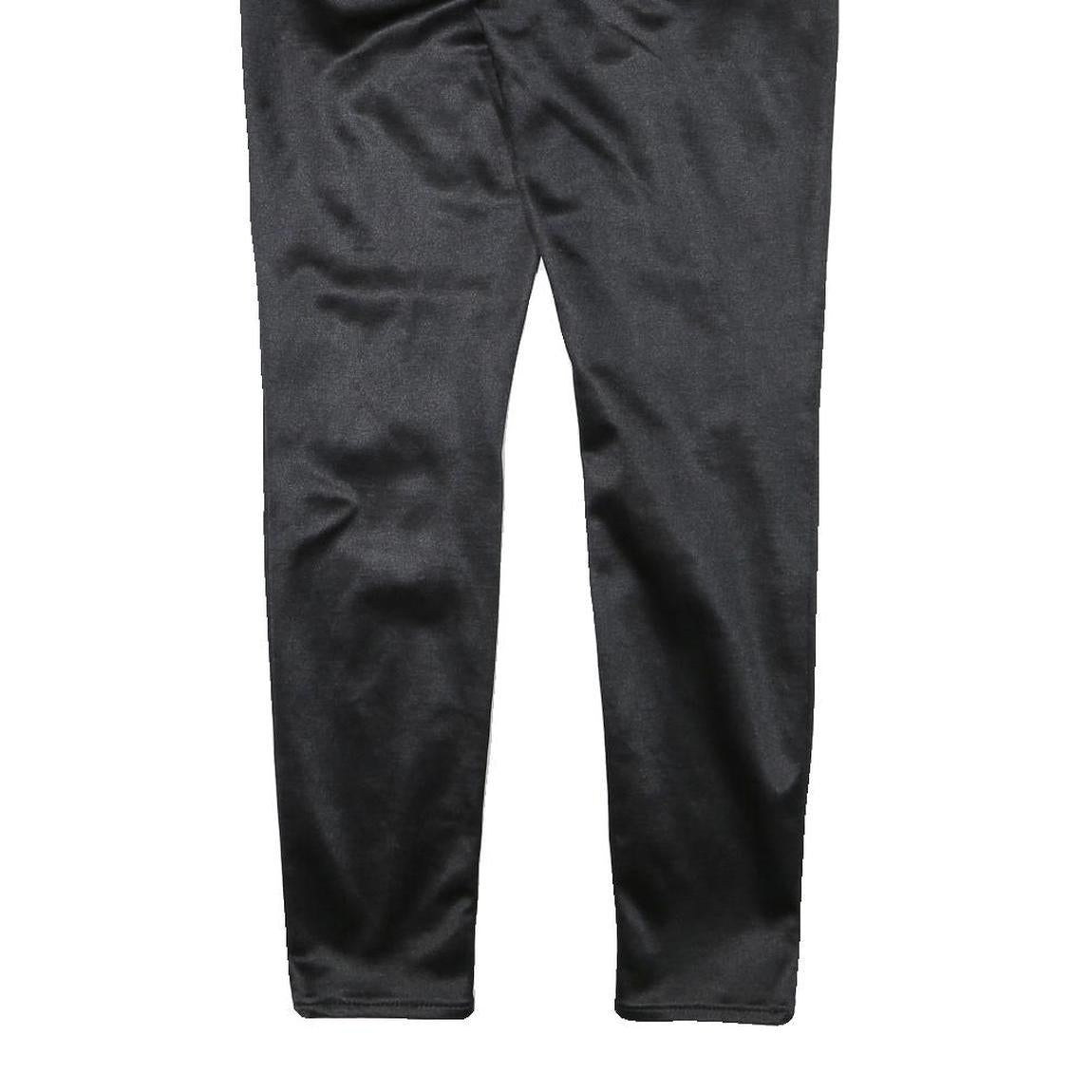 TRUE RELIGION Womens Cotton Blend Black Slim Skinny Trousers W30 L29 Stylish Zip