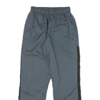 SLAZENGER Mens Polyester Blend Grey & Black Relaxed Straight Trousers W26 L31