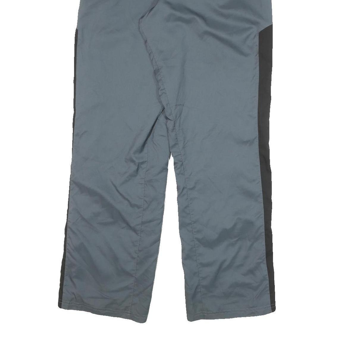 SLAZENGER Mens Polyester Blend Grey & Black Relaxed Straight Trousers W26 L31