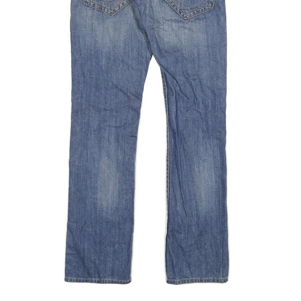 TRUE RELIGION Womens Jeans Blue Regular Straight Denim Medium W29 L33 Classic