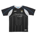 REEBOK 2006-07 Manchester City Away Mens Black Football Shirt M Dickov 14