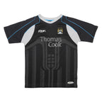 REEBOK 2006-07 Manchester City Away Mens Black Football Shirt M Dickov 14