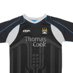 REEBOK 2006-07 Manchester City Away Mens Black Football Shirt M Dickov 14
