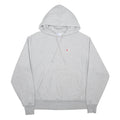 CHAMPION REVERSE WEAVE Mens Grey Pullover Hoodie M Classic Logo Cotton Blend