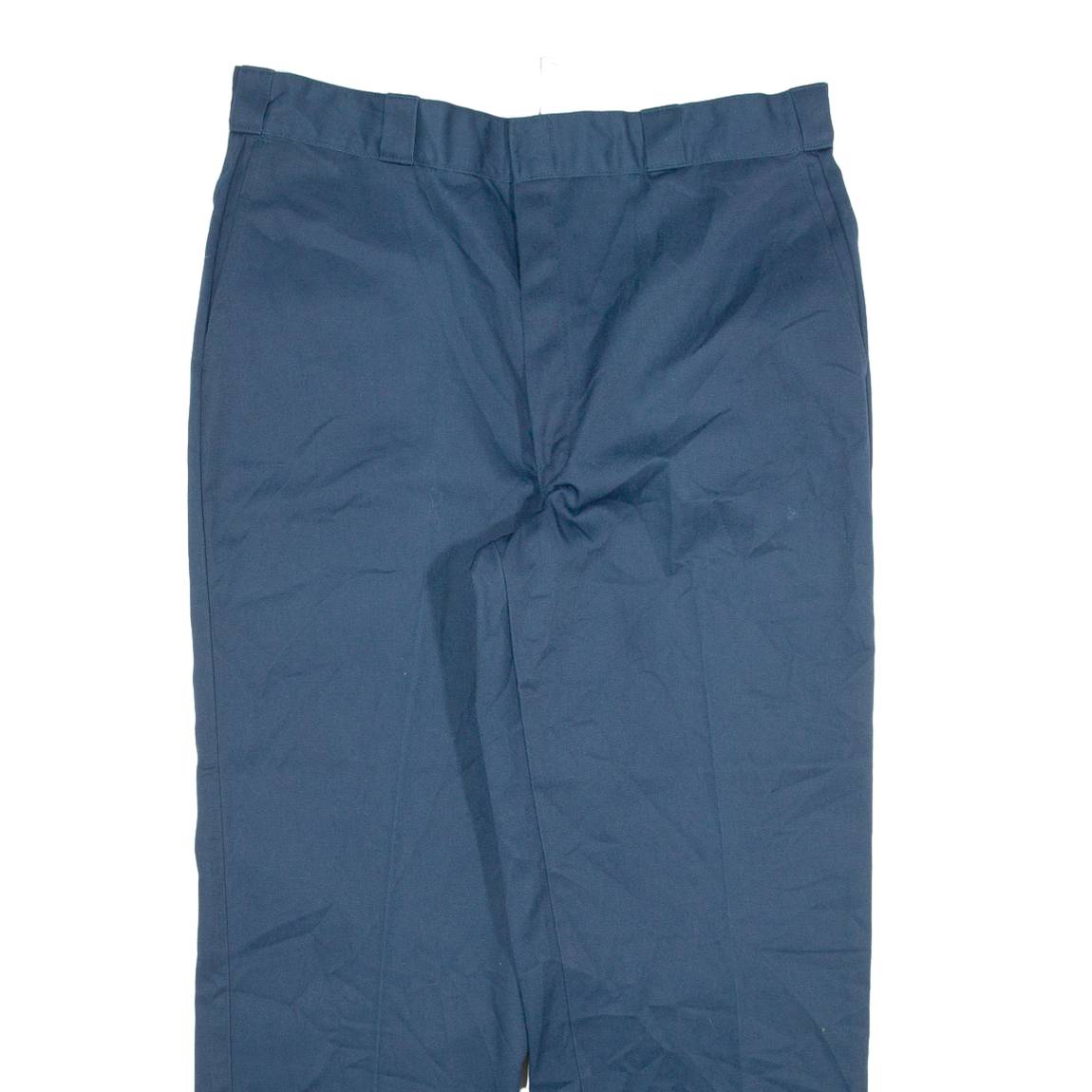 DICKIES Mens Trousers Blue Relaxed Straight W36 L28