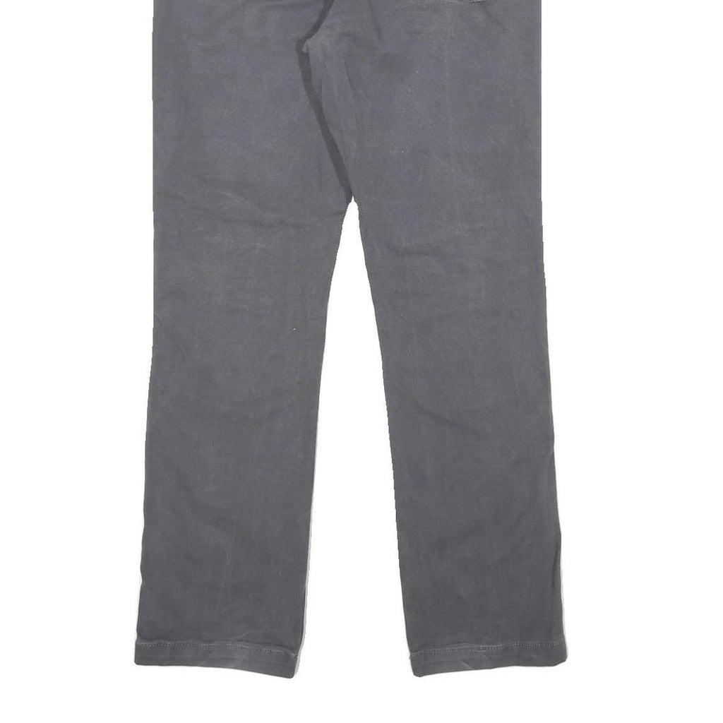 CARHARTT Mens Cotton Blend Grey Regular Straight Fit Trousers W31 L30 Workwear