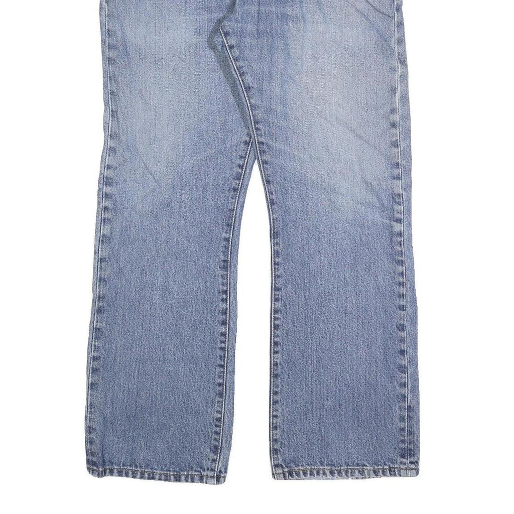 LEVI'S 517 Straight Mens Jeans Blue Regular Denim Medium W36 L30 Classic Zip