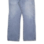 LEVI'S 517 Straight Mens Jeans Blue Regular Denim Medium W36 L30 Classic Zip