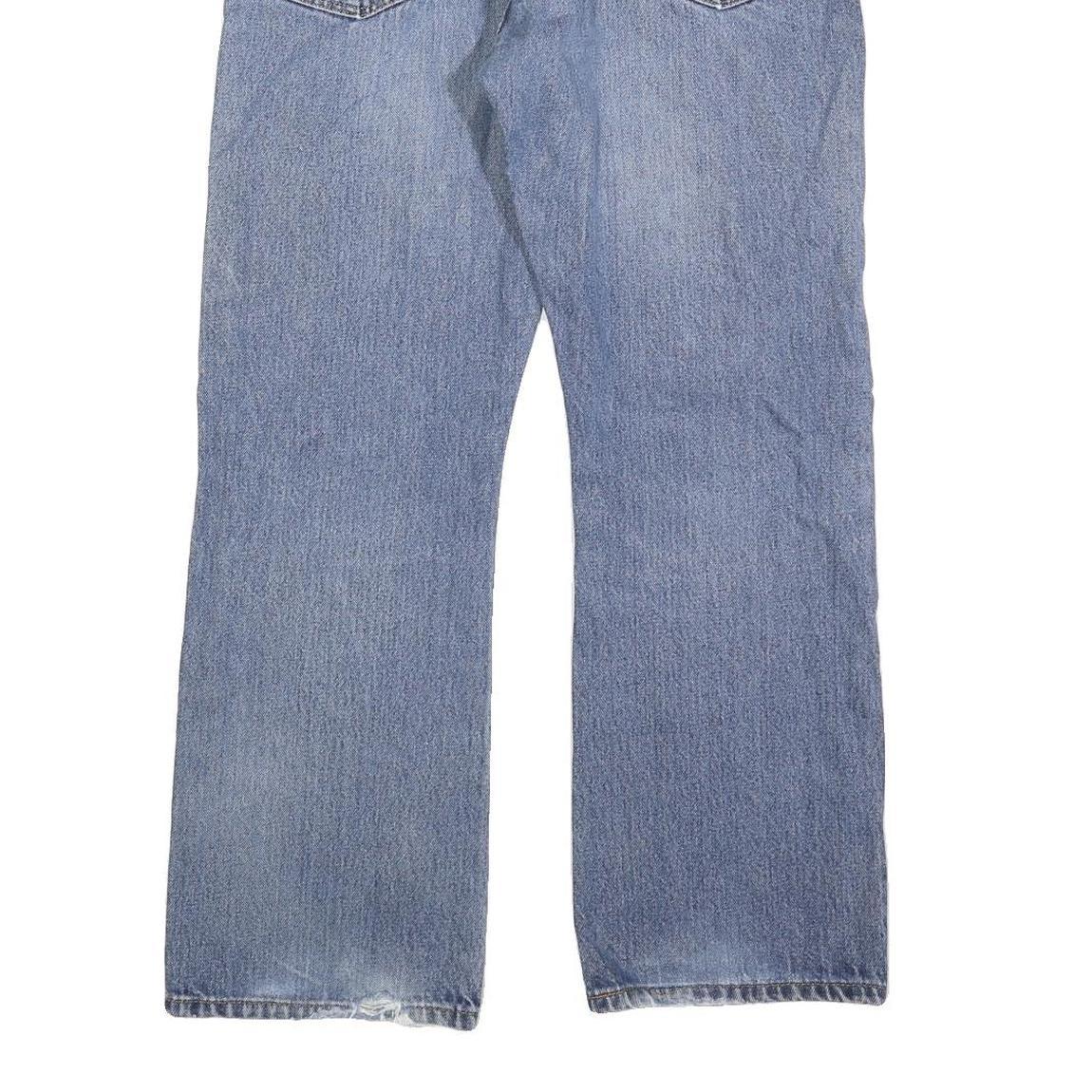 LEVI'S 517 Straight Mens Jeans Blue Regular Denim Medium W36 L30 Classic Zip