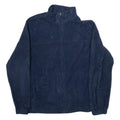 STARTER Mens Fleece Jacket Blue L