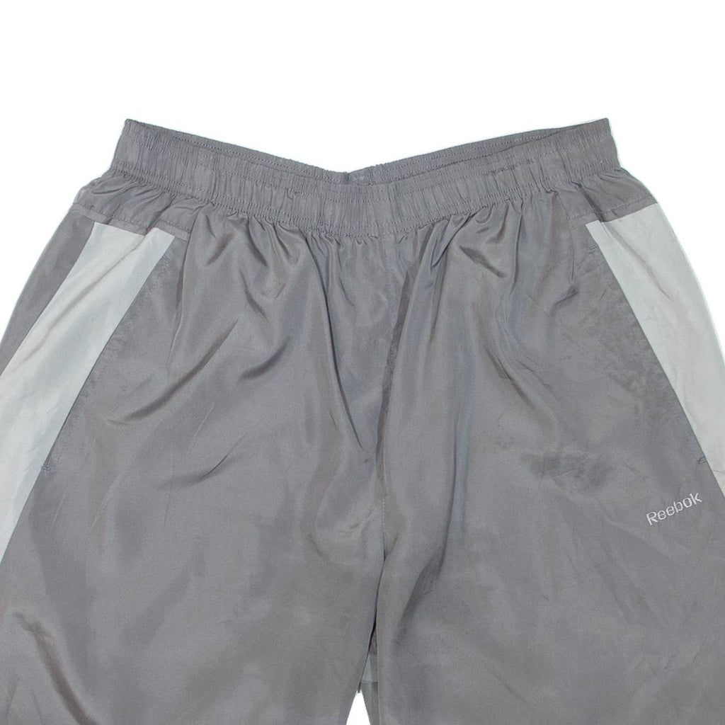 REEBOK Mens Sports Shorts Grey L W29