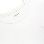 CARHARTT Mens White Pocket T-Shirt L Short Sleeve Crew Neck Cotton Jersey