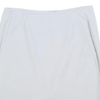 ARMANI COLLEZIONI Womens White Cotton Blend Pencil Knee Length Skirt M Elegant