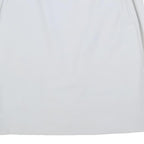 ARMANI COLLEZIONI Womens White Cotton Blend Pencil Knee Length Skirt M Elegant