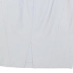ARMANI COLLEZIONI Womens White Cotton Blend Pencil Knee Length Skirt M Elegant