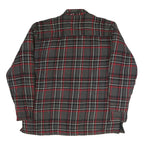 FORCEFIELD Mens Black & Red Check Shirt 2XL Cotton Casual Long Sleeve