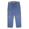 DICKIES Mens Blue Denim Relaxed Fit Straight Leg Cotton Medium Wash W38 L32