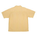 THE NORTH FACE Mens Yellow Checked Shirt L Polyester Blend Button Up Casual