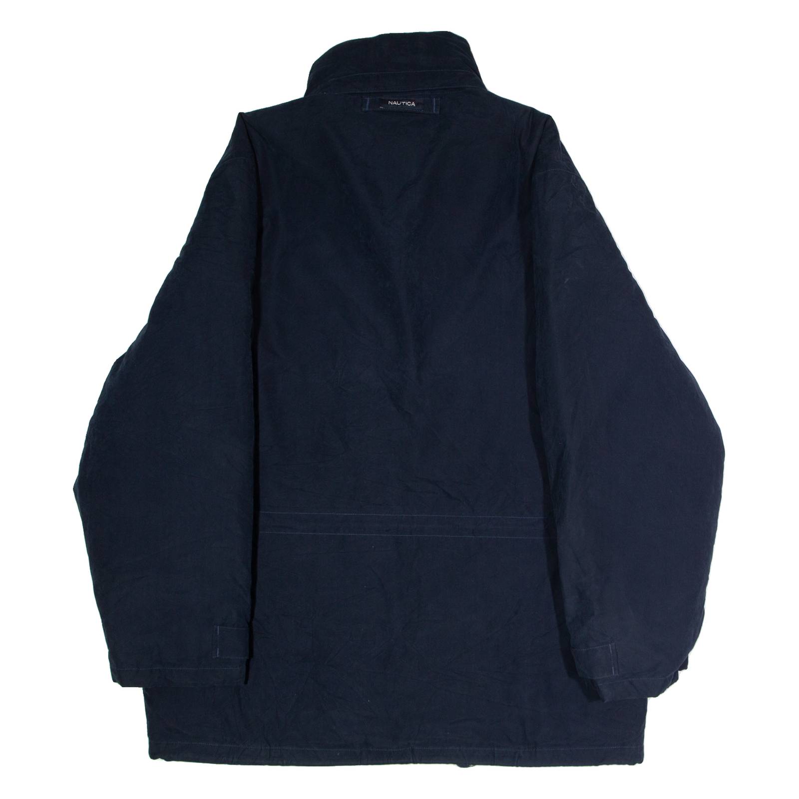 NAUTICA Mens Parka Jacket Blue Hooded M