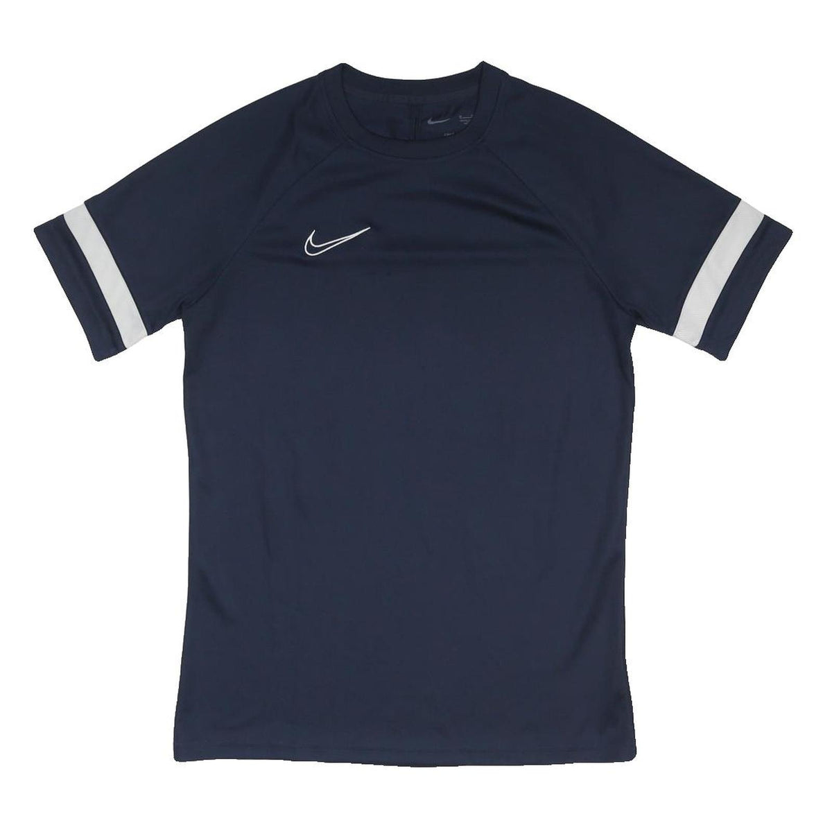 NIKE Mens Blue & White Athletic T-Shirt M Short Sleeve Crew Neck Sportswear