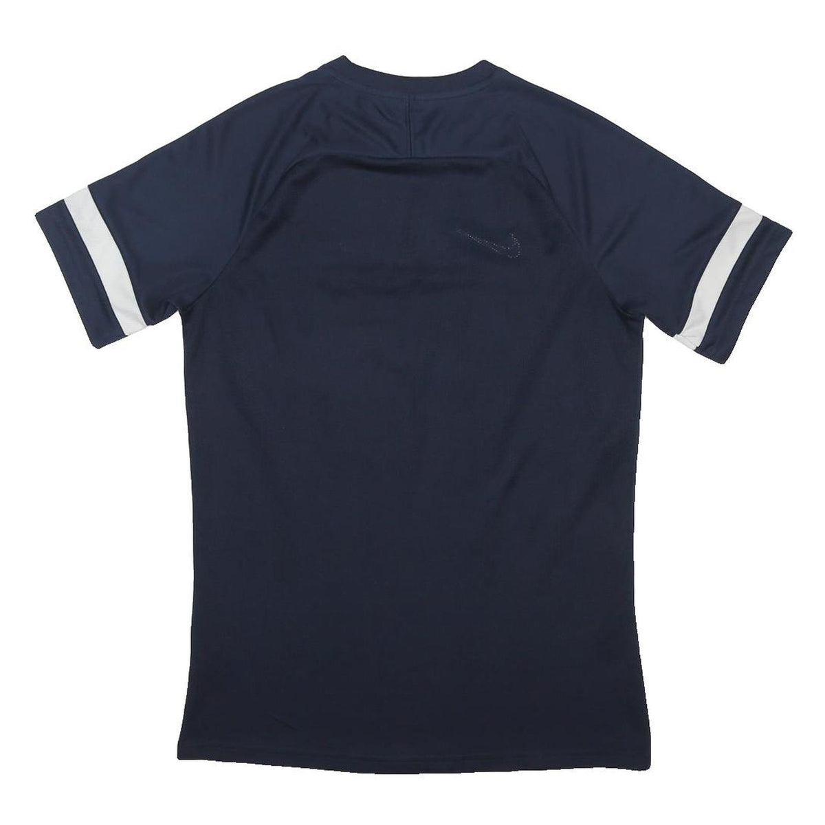 NIKE Mens Blue & White Athletic T-Shirt M Short Sleeve Crew Neck Sportswear