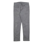 LEVI'S 511 Slim Mens Jeans Grey Slim Skinny Denim Medium W31 L30 Stretch Zip