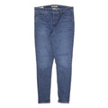 LEVI'S Womens 720 Slim Jeans Blue Denim Cotton Blend W31 L30 Zip