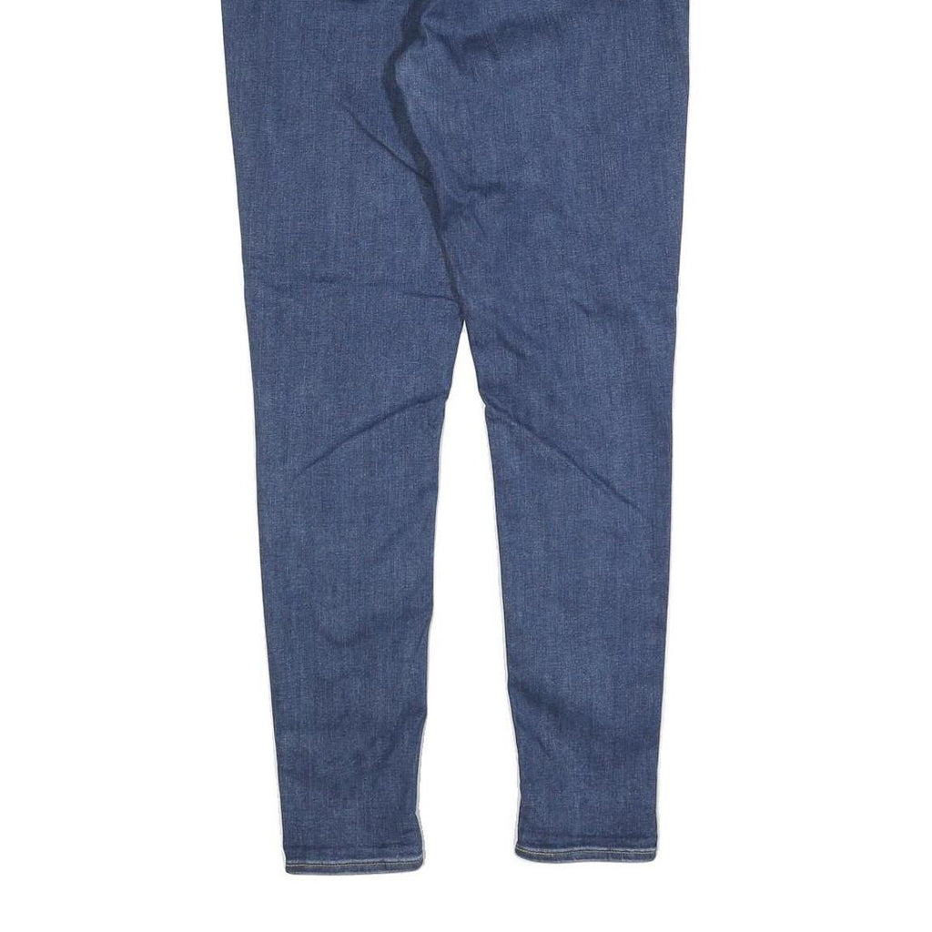 LEVI'S Womens 720 Slim Jeans Blue Denim Cotton Blend W31 L30 Zip