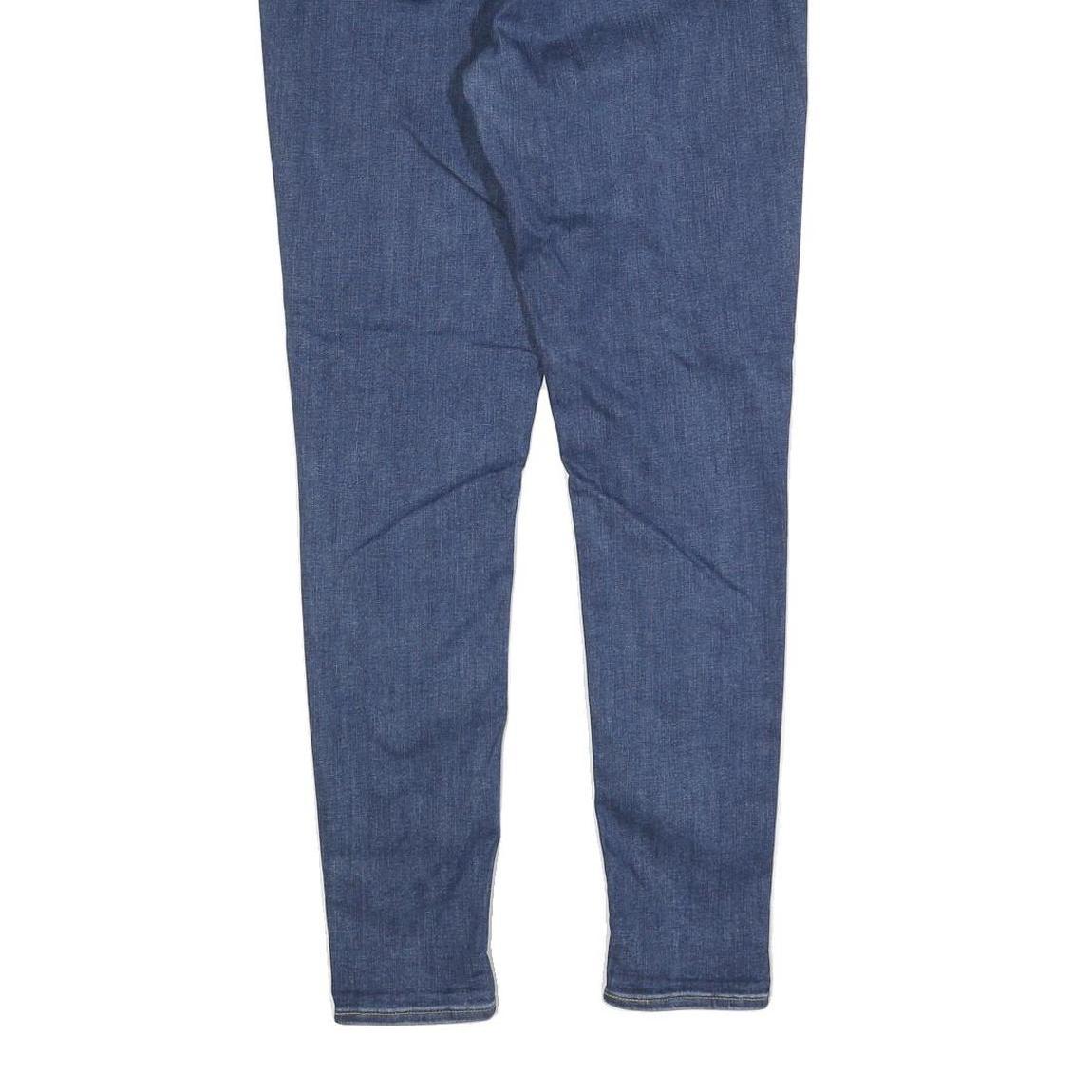 LEVI'S Womens 720 Slim Jeans Blue Denim Cotton Blend W31 L30 Zip