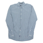 GANT Mens Shirt Blue Check Long Sleeve M
