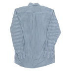 GANT Mens Shirt Blue Check Long Sleeve M