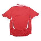 PUMA 2010-11 Switzerland Home Mens Red Football Shirt L Short Sleeve V-Neck