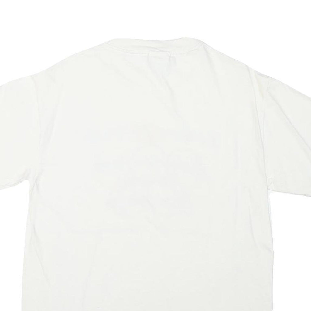 HANES Mens White Graphic T-Shirt M Short Sleeve Crew Neck Pacific Council 1996