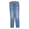LEVI'S Demi Curve Womens Jeans Blue Slim Skinny Stone Wash W29 L34