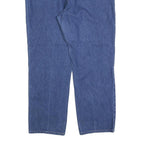 LEE Womens Blue Regular Straight Denim W34 L28 Zip Cotton Blend Classic Jeans