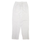 ADIDAS Mens Joggers White Straight M W25 L30