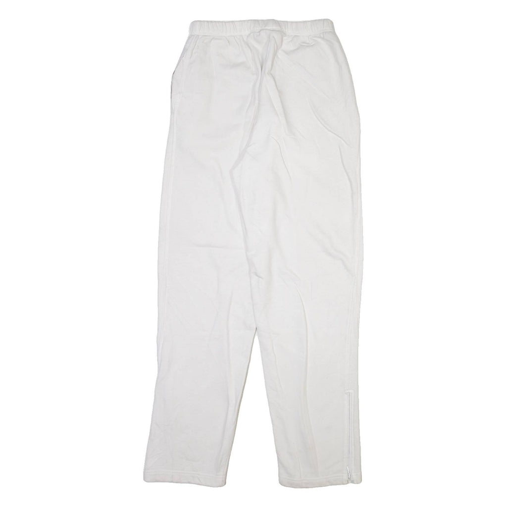 ADIDAS Mens Joggers White Straight M W25 L30