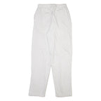 ADIDAS Mens Joggers White Straight M W25 L30