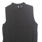 ZEBRA Womens Top Black Sleeveless XS