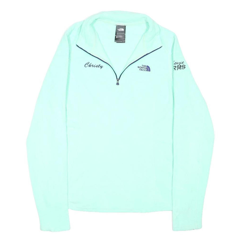 THE NORTH FACE Womens Blue Plain Pullover Round Neck Basic Knit M Casual Outdoor