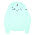THE NORTH FACE Womens Blue Plain Pullover Round Neck Basic Knit M Casual Outdoor